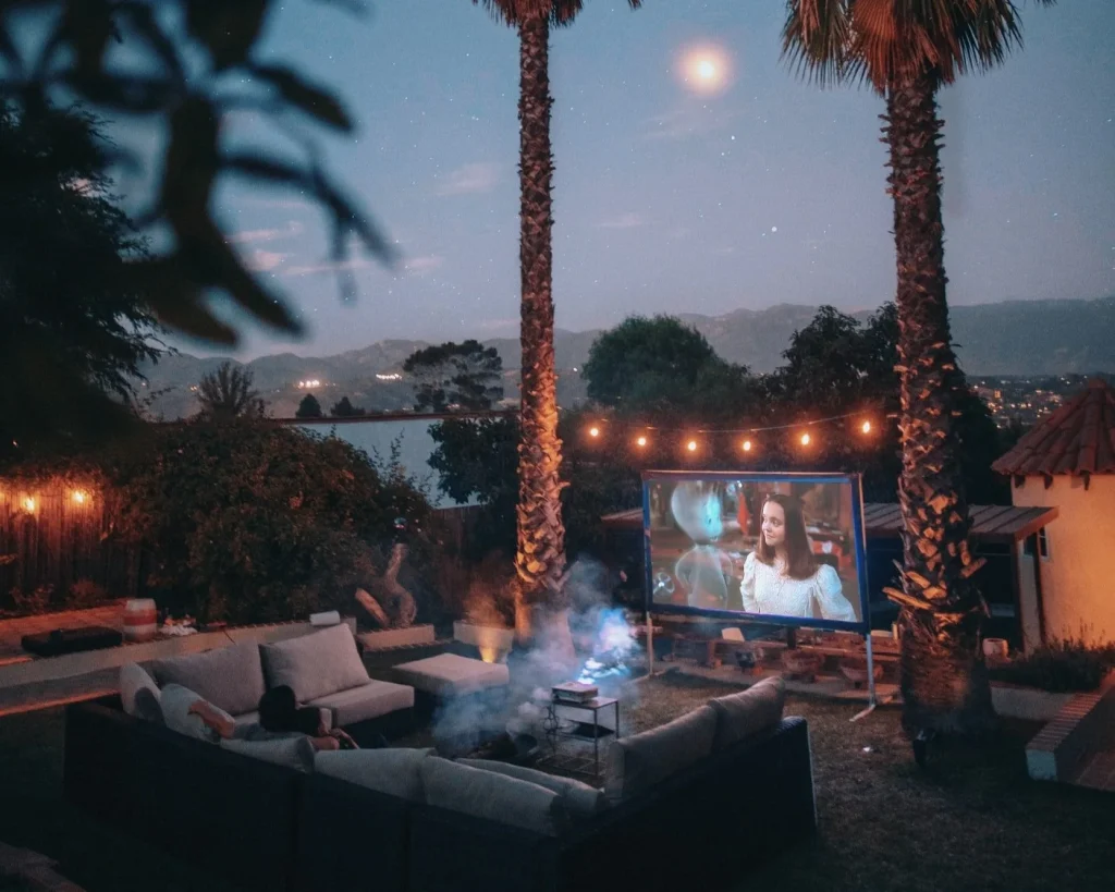 How to Create an Outdoor Cinema